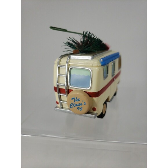Hallmark Merry We Go Ornament VTG 1995 The Claus's RV Motorhome Santa Camping - Picture 8 of 14